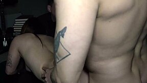 I uh, fuck my boyfriend's best friend right next to the fat cuckold and get creampie at knock knock club