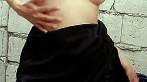 Ever seen a sexy pinay teen 18+ cutie dildo her huge hairy clit solo at a construction site?