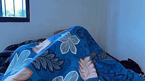 In a casual tale, a guy takes advantage when stepparents party, sharing bed with stepsister and ending with hard fucking action.