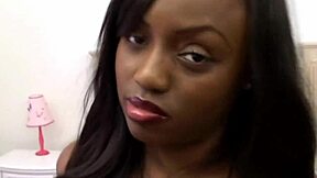 Ebony Beauty Girl Shows Off Big Natural Tits In Pretty And Sexy Display 😍🍒