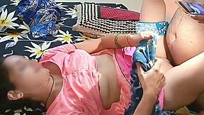 cute saree bhabhi gets naughty with devar for rough hard anal sex after ice massage on back