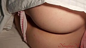 i gotta share the bed with my step-sister every time granny visits... it's so awkward, but things get heated quick.