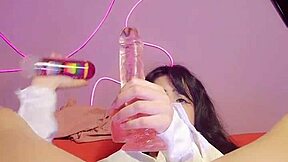 latina teen waifus juice rewards professor with hot anal using buttplug in bath