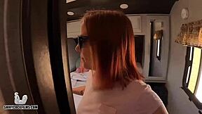 Hey, stepson tricks stepmom post-lasik into cowgirl riding his monster cock 😏