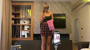 Pov AMATEUR SEX with tall teen BRUNETTE riding in missionary after SHOPPING