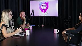 Brazilian Blonde in Lingerie Joins Swingers Group for Glamour Compilation at Swing House