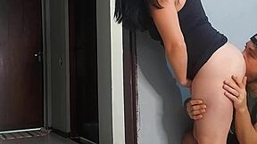 Risky Sex With Husband's Best Friend As Brazilian Brunette Housewife Gets Deepthroat And Bareback Pussy Fucking. Cute Latina Moans In Homemade Cuckold Humiliation With Monster Cock.