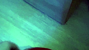 Homemade Lingerie Doggystyle with Big Cock Pounding Brunette Wife's Fake Tits!