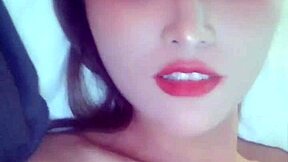 i got so turned on watching this skinny chinese teen with big tits give a homemade blowjob in uncensored action.