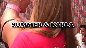 Fucking Two Slut Teens In Fishnets And Heels!