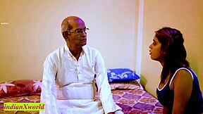 indian school girl enjoys hot erotic sex with aged teacher