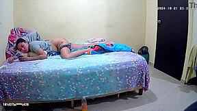 hey, hidden camera catches neighbor fucking my girlfriend and licking her ass part1 😏