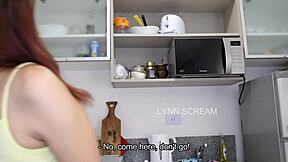 Are you fucking my best friend's girlfriend in the kitchen while he's next door?