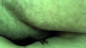 Babysitter Takes Huge Cumshot on Tight Pussy in Close-Up Bedroom Creampie with Daddy