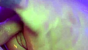 Anal squirt and piss in Adiras Allure mouth - what a wild blonde deepthroat and rough fuck session!