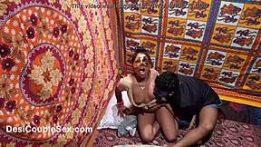 Indian aunty feels excited after desi wedding party and seeks suhaag raat experience in full hindi audio