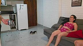 Naughty Brazilian Friend Teaches Wife To Dance And Gets Husband Hard! Latina Ffm Threesome With Deepthroat Gagging And Rough Pussy Banging