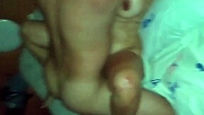 Amateur Latina Housewife Ditches Condom for Creampie Threesome with Young Studs