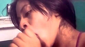 Hey, my girlfriend sent me this video on WhatsApp of her with some guy in the bedroom, and that's not me doing the blowjob and fucking.