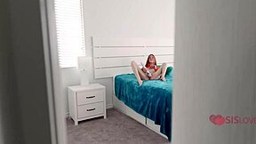 I'm this tiny redhead teen on a wild quest to test my stepbro's cock in nasty pov fucking with small tits bouncing.