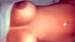 Latina wife in lingerie gets creampie from husband's friend after Halloween party while cuckold husband watches domination