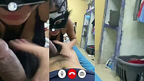 hey videollamada a mi amo mientras le soy infiel casi 1 hora en red submissiveadventures