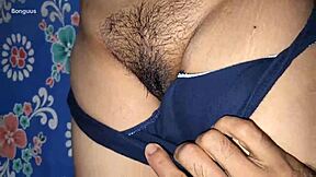 indian sex of hot bhabhi pussy fingered and fucked by her husbands friend cheating wife with husbands friend. Big natural tits brunette milf with hairy wet pussy in homemade riding.