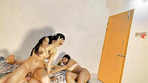 Uttaran20 - Desi Boyfriend Fucks Both Of His Hot And Sexy Girlfriends Together