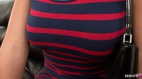 Curvy asian step-daughter with big butt and tits seduces step-dad for rough old young 18+ fuck!