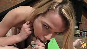 yoga slut alina west takes anal assfucking and blowjob in pov with shaved petite body