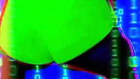 The lovely Latina teen dances sensually in homemade video with rhythmic moves