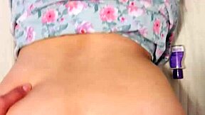 my husband grabs my chubby ass in fishnets. he fucks me hard doggystyle... oh yeah