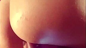 Raw Hot teen 18+ Tess masturbates with toys showing big ass and tits.