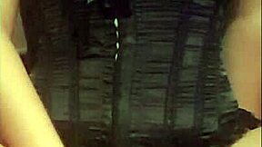 Raw Hot teen 18+ Tess masturbates with toys showing big ass and tits.