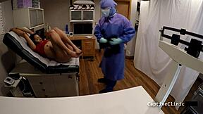 Strangers In The Night With Yasmine Woods Blindfolded Blowjob And Latex Fetish Action