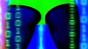 The lovely Latina teen dances sensually in homemade video with rhythmic moves