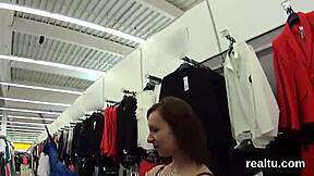 i got teased perfectly in the supermarket as this czech girl and then screwed hard in pov