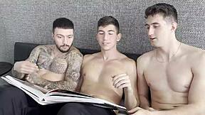 Oh yeah, let's double penetrate this hot Colombian's ass in our wild interracial group session with creampie and facial finishes!