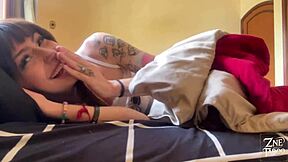 i pretended to be my step brothers girlfirend and we did first time interracial sex with cowgirl and doggystyle uh yeah