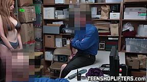 Gorgeous Redhead Lauren Phillips Bent Over Banging in Thief Foursome with Cowgirl Riding and Cumshot