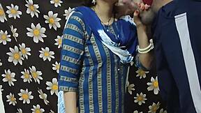 Jiju fucks her comfortably without tearing her pussy in clear hindi audio directions