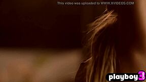 feeling so turned on as this brunette babe slowly strips out of her hot lingerie, revealing her petite body