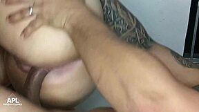 this amateur homemade video continues with the new horny latina slut getting deepthroated and fucked doggystyle until a creampie fills her pussy
