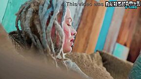 Alternative Dreadhead Goth Pornstar in High Heels Takes Big Cock Anal with Gaping Asshole and Facial Cumshot. She Rides Cowgirl and Missionary with Ass-to-Mouth Blowjob and Vibrator Play.