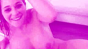 These dirty teens Francesca Di Caprio and Cathy Heaven smash their holes in hardcore action