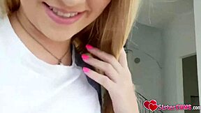 hey, you naughty stepsisters, why fight over my cock when you can both ride and suck it together?