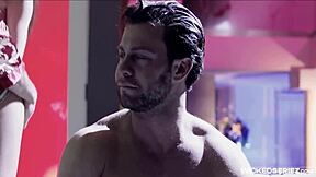 maya woulfe, take that big cock in doggystyle and cowgirl while deepthroating and riding like a petite pornstar