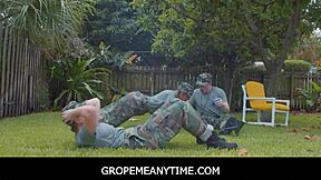 Freeuse Boot Camp Teens Dani Blu Callie Black Drilled Anytime By Instructor Groping Shoes