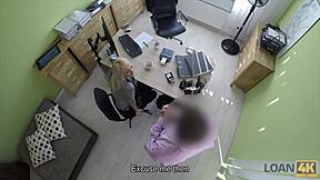 blonde miss how did you pass the most pleasurable casting interview in your life with pov licking in the office?