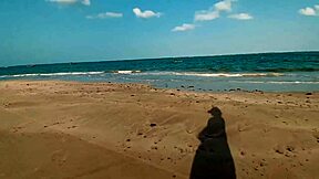 took my half sis to beach fucked her virgin pussy in public!